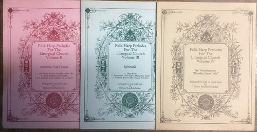 Folk harp preludes - harp, liturgical