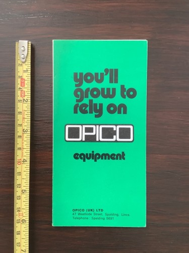 Opico agricultural equipment - opico,