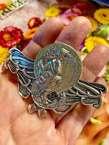Art nouveau style hair - art, clip