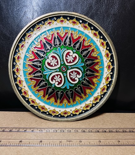 Vintage ornate enamel - vintage,