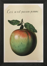 Rene Magritte Framed Wall Art Poster Canvas Print Picture