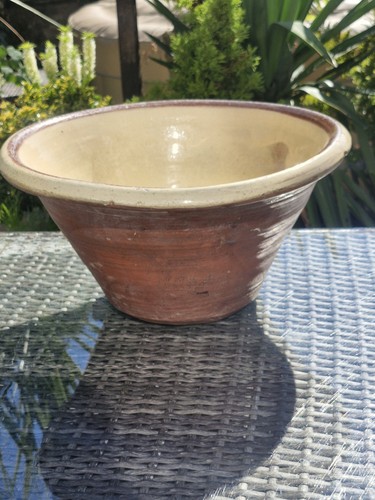 Antique welsh dairy bowl - bowl, /