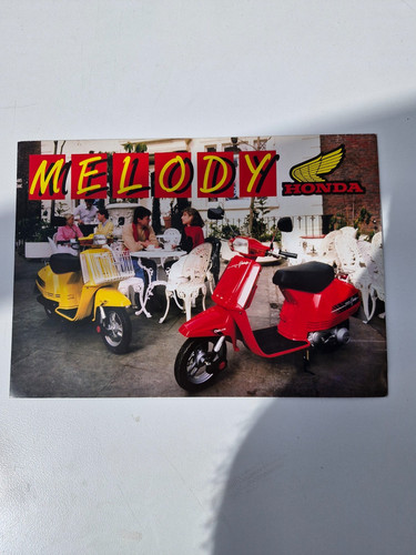 Honda melody sales brochure - melody,