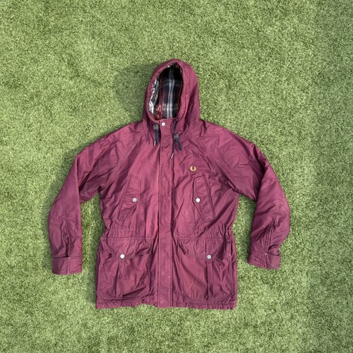 Men fred perry red - men’s, parka