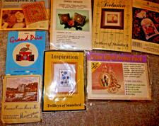 8 Small Cross Stitch/long stitch/petit point Kits