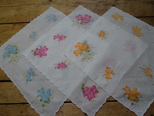 Set of3 vintage retro lace - of3,