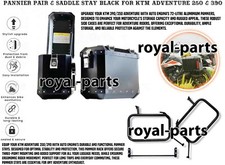 "PANNIER PAIR & SADDLE STAY