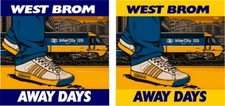 West Brom away days Badges