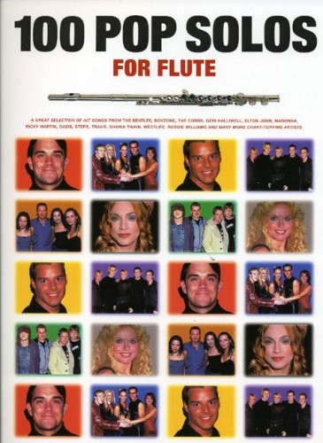 100 pop solos for flute - solos,