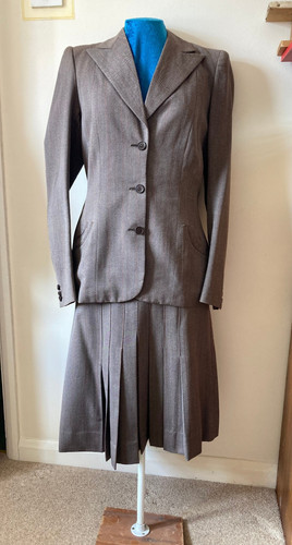 1930s womans tailored piece - womans, 2-piece