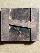 Letterpress H 8 X7 X2 Cm