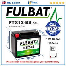 Motorcycle Battery for