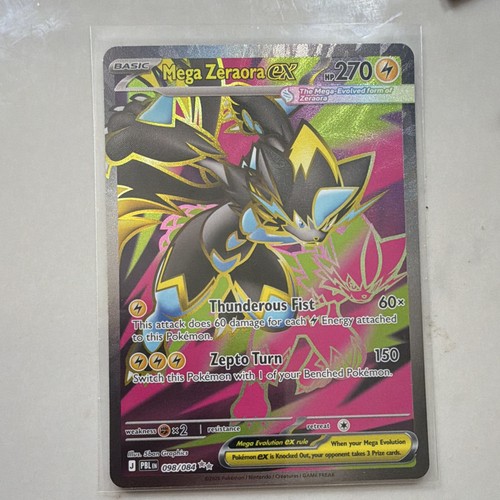 Pokemon tcg mega zeraora - mega, ex