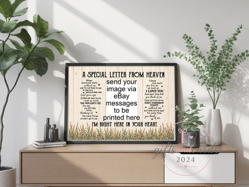 Special letter from heaven - letter,