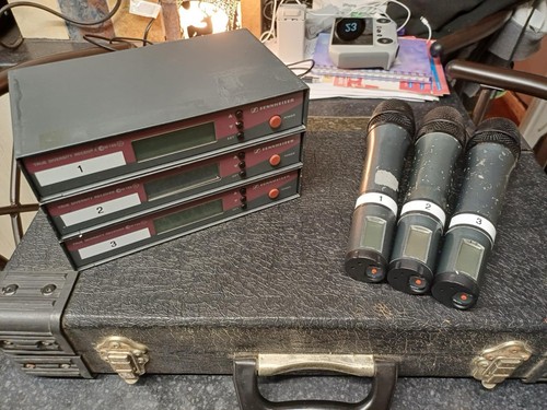 Sennheiser radio mics - radio,