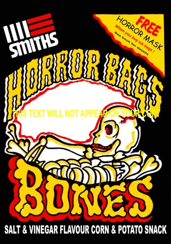 Smiths crisps horror bags - smiths,