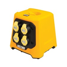 Defender Uplight V3 Multi Socket Base 4x16A (Base Only) 110V E712654-DP