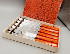 6 Vintage Stainless with Burnt