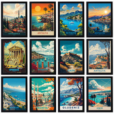 Vintage Travel Holiday Turkey
