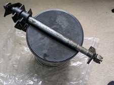 kawasaki z750s 2005 rear wheel spindle with frame inserts and adjusters