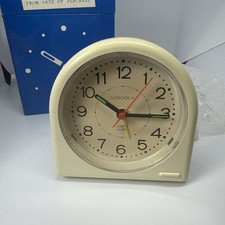 Vintage Lincoln Quartz Alarm Clock -  New - Never Used - New Old Stock.