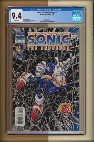 Sonic the hedgehog cgc - hedgehog, #95,