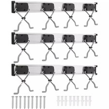 3Pcs Garden Tool Bar Rack