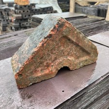 Reclaimed triangle wall coping - wall,