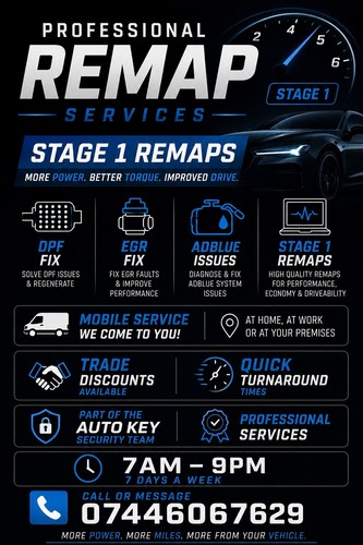 Car van remapping service - van,