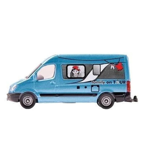 Siku blue camper - camper, top