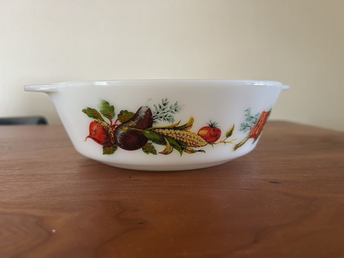 Vintage pyrex 20cm casserole - pyrex,