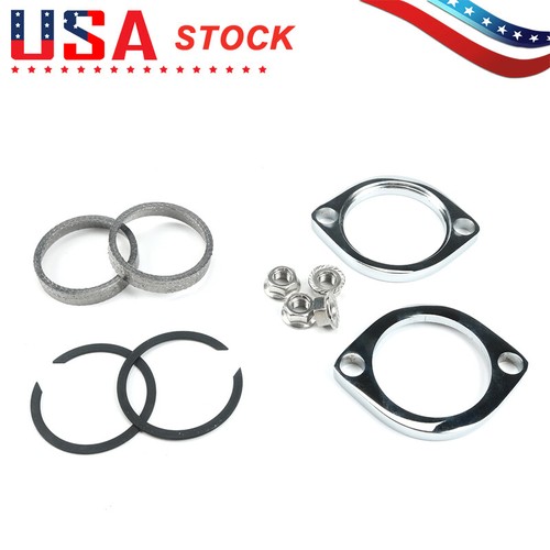 Exhaust flange install kit - flange,