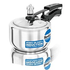 Hawkins Stainless Steel INDUCTION COMPATIBLE Pressure Cooker - Silver