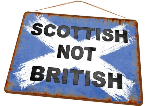 Scottish independence sign - scottish,