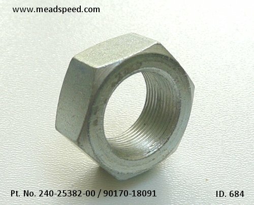 Yamaha rear wheel nut - yamaha,