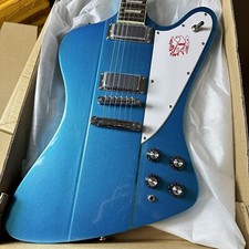 Blue Silver Firebird Electric
