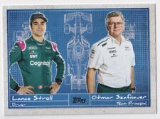 2021 Topps Formula 1 Flagship Lance Stroll #D-18 Aston Martin Cognizant Card