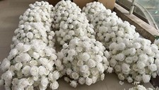 70cm Faux White Floral Centrepiece For Weddings, Parties, Events or Home Decor
