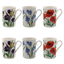 Assorted flower coffee - assorted, mugs