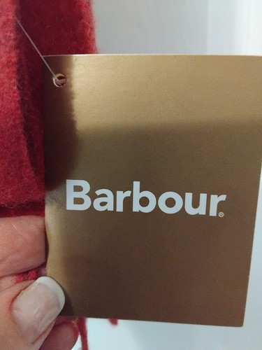 Barbour lambswool woven scarf - barbour,