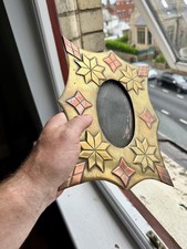 Unusual Antique Brass Picture