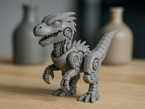 Mecha raptor robot dinosaur - mecha,