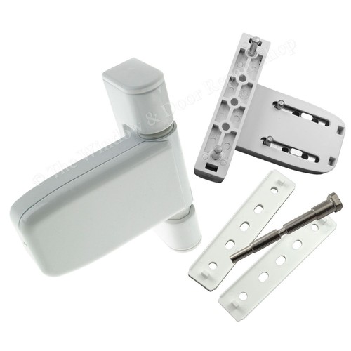 White upvc door flag hinge - door,