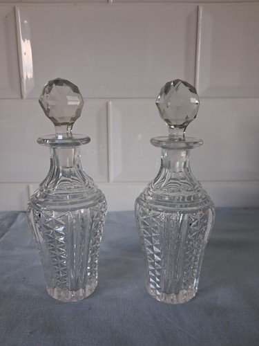 Antique cut glass perfume - antique,