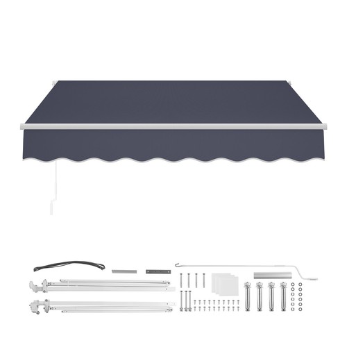 Gray 79x98in manual - gray,