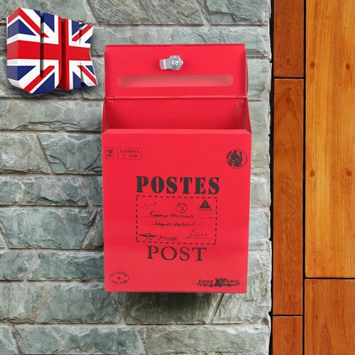 Large wall mounted metal - wall, mail