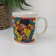 Retro Dennis the Menace & Gnasher Mug, 1994 D.C Thomson & Co. Staffordshire