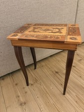 Vintage Italian Wooden Inlaid