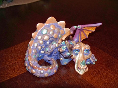 Franklin mint mood - mint, dragon