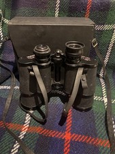 Vintage Tasco 20x50 Coated Binoculars No. 314 Case Light Weight 61/1000m